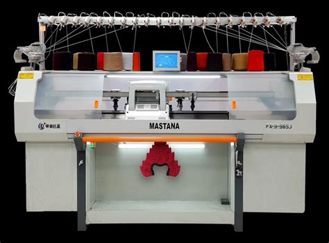 fully computerized knitting machine